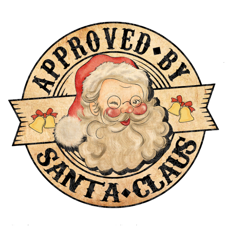 Approved by Santa Claus Stamp – GBH21285